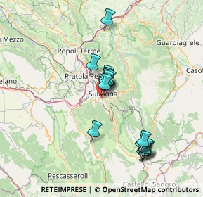 Mappa Via Collacina, 67039 Sulmona AQ, Italia (13.08529)