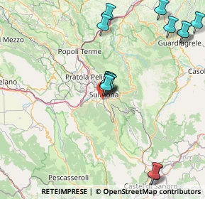 Mappa Via Collacina, 67039 Sulmona AQ, Italia (19.27)