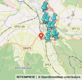 Mappa Via Collacina, 67039 Sulmona AQ, Italia (1.59917)