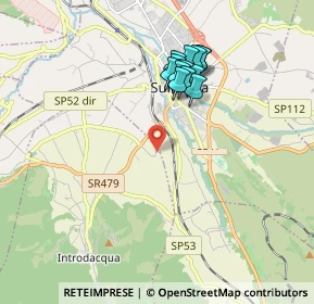 Mappa Via Collacina, 67039 Sulmona AQ, Italia (1.72154)