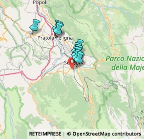 Mappa Via Collacina, 67039 Sulmona AQ, Italia (4.61636)