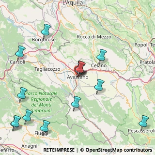 Mappa Via Benedetto Croce, 67051 Avezzano AQ, Italia (21.90929)