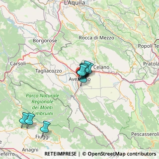 Mappa Via Benedetto Croce, 67051 Avezzano AQ, Italia (9.92091)