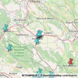 Mappa Via Sant'Andrea, 67051 Avezzano AQ, Italia (34.217)