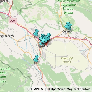 Mappa Via Sant'Andrea, 67051 Avezzano AQ, Italia (3.81231)
