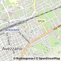 Hartă Avezzano