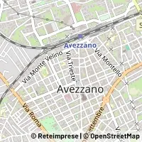 Mapa Avezzano