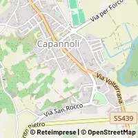 Hartă Capannoli