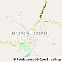 Karte Belvedere Ostrense