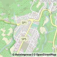 Mapa Loro Ciuffenna