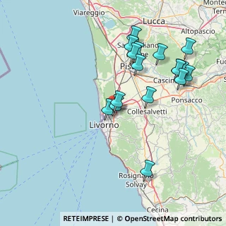 Mappa Via Aurelia, 57014 Stagno LI, Italia (16.61882)