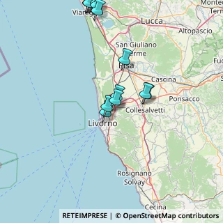 Mappa Via Aurelia, 57014 Stagno LI, Italia (19.95333)