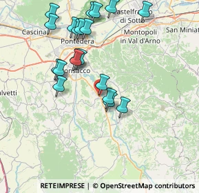 Mappa Piazza S. Bartolomeo, 56033 Capannoli PI, Italia (8.243)