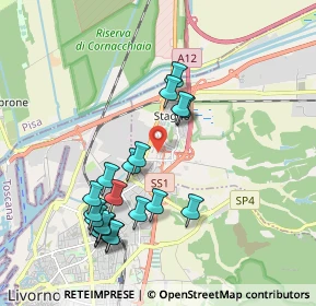 Mappa Via Aiaccia, 57014 Stagno LI, Italia (2.033)