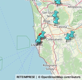 Mappa Via Aiaccia, 57014 Stagno LI, Italia (16.37)