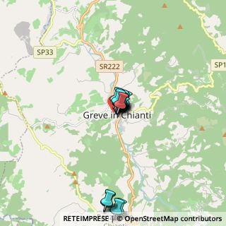 Mappa Via S. Francesco, 50022 Greve in Chianti FI, Italia (1.344)