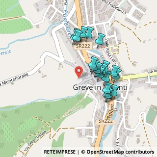 Mappa Via San Francesco, 50022 Greve in Chianti FI, Italia (0.203)