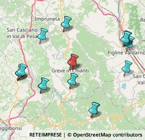 Mappa Via Conte Bino Sanminiatelli, 50022 Greve in Chianti FI, Italia (9.316)