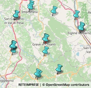 Mappa Via Conte Bino Sanminiatelli, 50022 Greve in Chianti FI, Italia (10.907)
