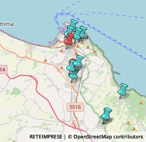 Mappa Via G. Ginelli, 60131 Ancona AN, Italia (3.41182)