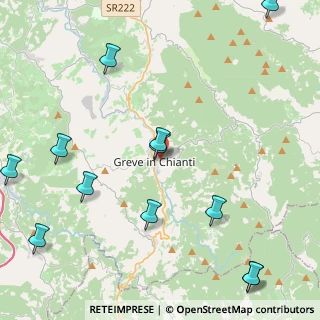 Mappa Viale Giuliano Vanghetti, 50022 Greve in Chianti FI, Italia (5.87083)