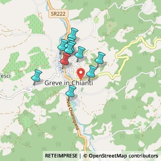 Mappa Viale Giuliano Vanghetti, 50022 Greve in Chianti FI, Italia (0.73364)