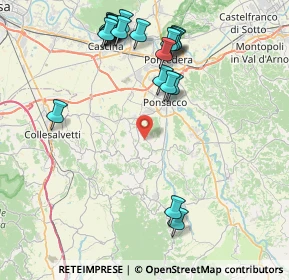 Mappa , 56035 Casciana Terme Lari PI, Italia (9.5525)