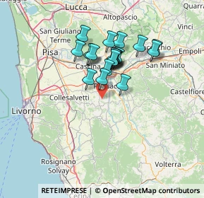 Mappa , 56035 Casciana Terme Lari PI, Italia (11.223)