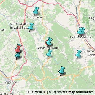 Mappa Via Roma, 50022 Greve in Chianti FI, Italia (9.7695)
