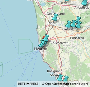 Mappa Località Stagno 7 Via A. Costa, 57014 Collesalvetti LI, Italia (20.56929)