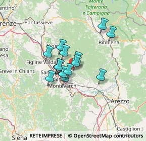 Mappa P.za Sandro Pertini, 52024 Loro Ciuffenna AR, Italia (9.26533)