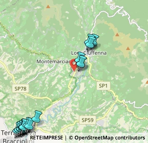 Mappa P.za Sandro Pertini, 52024 Loro Ciuffenna AR, Italia (3.2235)