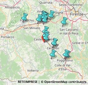 Mappa Via Vittorio Barbieri, 50051 Castelfiorentino FI, Italia (13.16737)