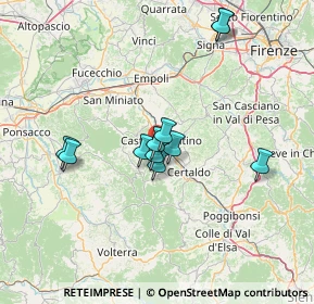 Mappa Via Vittorio Barbieri, 50051 Castelfiorentino FI, Italia (12.03818)