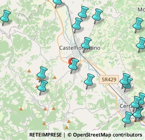 Mappa Via Vittorio Barbieri, 50051 Castelfiorentino FI, Italia (6.193)