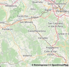 Mappa 50050 Montelupo Fiorentino FI, Italia (10.567)
