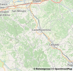Mappa 50050 Montelupo Fiorentino FI, Italia (8.657)