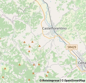 Mappa 50050 Montelupo Fiorentino FI, Italia (3.9635)