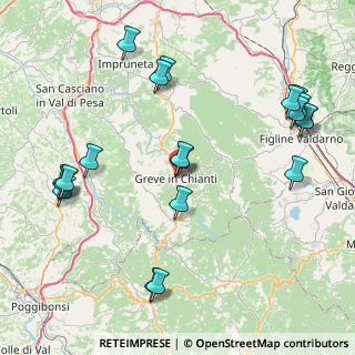 Mappa Via Luca Cini, 50022 Greve in Chianti FI, Italia (10.2445)
