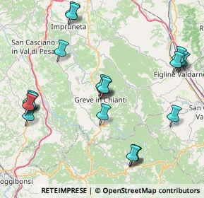 Mappa Via Luca Cini, 50022 Greve in Chianti FI, Italia (9.8175)