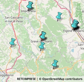 Mappa Via Luca Cini, 50022 Greve in Chianti FI, Italia (10.078)