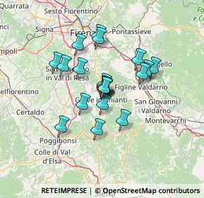 Mappa Via Luca Cini, 50022 Greve in Chianti FI, Italia (10.2965)