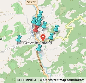 Mappa Via Luca Cini, 50022 Greve in Chianti FI, Italia (0.71273)