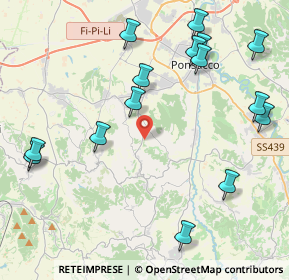 Mappa SP46, 56035 Casciana Terme Lari PI, Italia (5.62765)