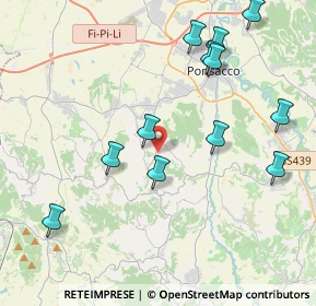 Mappa SP46, 56035 Casciana Terme Lari PI, Italia (4.56333)