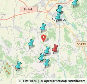 Mappa SP46, 56035 Casciana Terme Lari PI, Italia (4.56818)