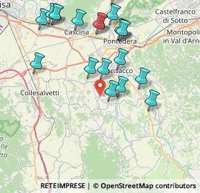 Mappa SP46, 56035 Casciana Terme Lari PI, Italia (9.091)