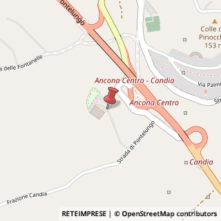 Mappa Via di Pontelungo, 90, 60131 Ancona, Ancona (Marche)