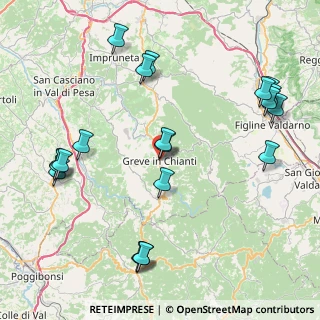 Mappa Via Cesare Battisti, 50022 Greve in Chianti FI, Italia (10.2275)