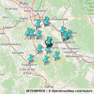 Mappa Via G. da Verrazzano, 50022 Greve in Chianti FI, Italia (10.227)